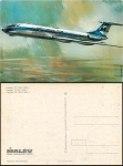 TU-134 Malev Düsenflugzeug