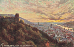 Heidelberg artist postcard by Charles E. Flower, Tucks Oilette * circa 1910