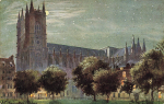 Westminster Abbey Künstlerkarte Tucks Oilette * um 1910