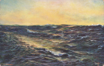 Seascape Artist postcard Robert Schmidt Tucks Oilette * circa 1910