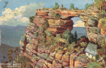 Prebischtor  Böhmische Schweiz Künstlerkarte Tucks Oilette * um 1910