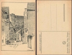 Tübingen Castle artist card Otto Ubbelohde * ca. 1920