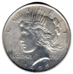 USA 1 Dollar 1923 Peace Coin