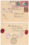 USA Air Mail R-Bief o Lincoln Nebraska 2.4.1930 to Eisenach