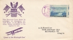 USA Alaska emergency mail flight o Bell Island May 23, 1949 to Milwaukie