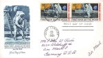 USA Apollo 11 Mission FDC Frist Day of Issue 20.7.1969