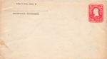 USA Two Cents postal stationery cover Washington with additional imprint Convington Tennessee *
