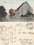 Unruhstadt District Bomst Roschkes Inn to the Railway Kargowa o 1916