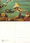 Our sandman as a diver with a dolphin 6802 GDR children's television *1972