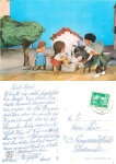 Our sandman with donkey 6875 GDR children's television o 14.8.1975