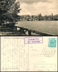17237 Userin about Neustrelitz country postmark on postcard Glambecker See o 4.8.1961