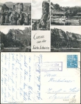 01847 Utewalde via Pirna country postmark on postcard Saxon Switzerland o 15.8.1958