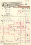 36404 Vacha Rhön Rohkonservenfabrik F. & L. Rommel Briefkopf mit Fabrikansicht 1944