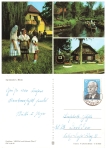 Vetschau1-Wetosow bilingual stamp o June 15, 1976