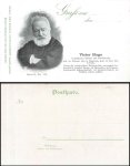 Victor Hugo writer Series D No. 112 *ca. 1900