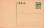 People's State of Bavaria 7 1/5 Pfennig postal stationery *