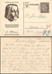 WHW stationary Ulrich von Hutten 6 Pfennig o Priestewitz 2.5.1940