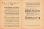 Election campaign of the SED election 1946 This is how the fine seeds live in Bavaria of the CSU