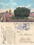 Wahn Rhineland firing range stamp o May 18, 1917 Field Post Foot Artillery Regiment Convalescing Battery