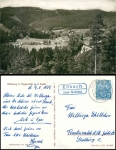 07924 Walsburg country postmark Essbach about Schleiz o 6.3.1959