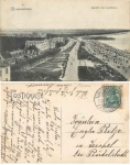 Warnemuende promenade from the lighthouse o 22.11.1915