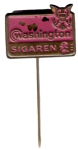 Washington Cigars lapel pin, Dutch cigar brand