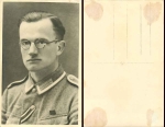 Wehrmacht NCO real photo card * around 1940
