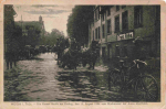 Weida Thüringen Hochwasser Katastrophe 1924 Geraer Strasse o 1926
