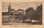Weida Thüringen Wilhelmsplatz gebraucht um 1910