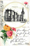 Weida Thüringen Wiedenkirche Jugendstilkarte o 1901
