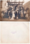 Weinböhla Hochzeitsfoto 22 x 16 cm um 1930 Photo-Looff
