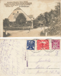Wine house Mint Austrian Silesia at the city forest Leobschütz o 1921