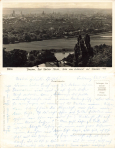 Weisser Hirsch Dresden Luisenhof Blick auf Blasewitz gebraucht 1949 Hahn-Foto4255