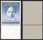 West Berlin Michel 87 ** Ludwig van Beethoven mint never hinged