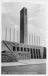 Westend Berlin Glockenturm auf dem Reichsportfeld alte Ansichtskarte o 1942