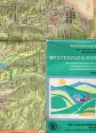 Western Ore Mountains hiking map around 1964 ​​​​​​​1:50000