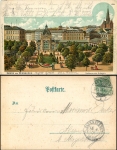 Wiesbaden Kochbrunnen Chromolithograph o 14.3.1901