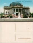 Wiesbaden Theater mit Schillerdenkmal * ca. 1920