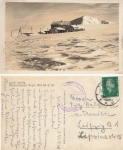 Meadow hut Lucni Bouda Giant Mountains Bohemia o February 14, 1930