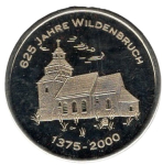 14552 Wildenbruch 625 Jahre Medaille 2000 in PP