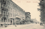 Wilsdruffer Vorstadt Dresden Gewerbehaus Ostra Allee * um 1910