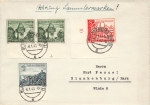 Winter relief organization buildings WHW on letter o Blankenburg January 6, 1940