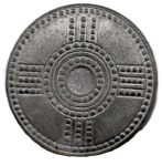 Winterhilfswerk WHW Reichsstraßensammlung 1941 Abzeichen Germanische Schilde