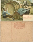 Wippe Schaukel Bierfass *ca. 1910