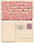Wittenberg founding ceremony of the church association in 1922 private postal stationery o May 25, 1922