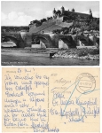 Würzburg Festung und Mainbrücke o 13.4.1960