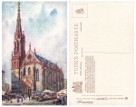 Wurzburg Marienkapelle Tucks Oilette artist card Charles F. Flower * approx. 1920