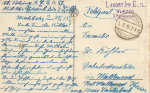 Wurzen 1.WK Landsturm Infantry Bat 3. Company 1916 on AK Ypres