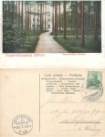 01619 Zeithain Kommandantur Baracke Stempel Übungsplatz a o 25.7.1905