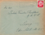 04828 Zeititz via Wurzen country postmark Bennewitz o Wurzen country 11/22/1933